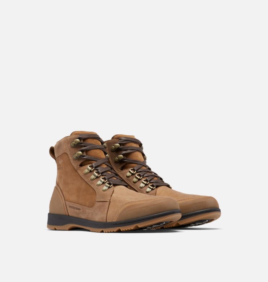 Sorel Switzerland Ankeny Ii Mid Wasserdichter Herrenstiefel Elk-blackened Brown