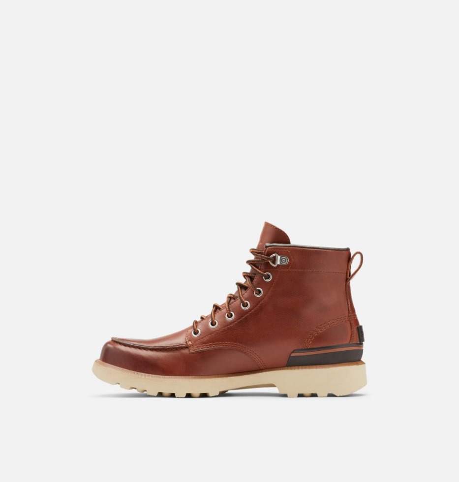 Sorel Switzerland Herren Caribou Moc Boot Dark Caramel-oatmeal
