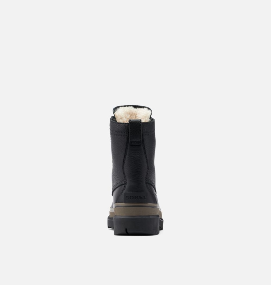 Sorel Switzerland Caribou Sturmstiefel Für Herren Schwarz-schlamm