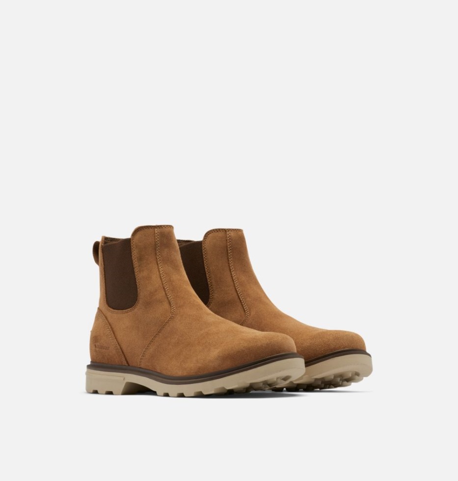 Sorel Schweiz Herren Carson Chelsea Boot Camel Brown-oatmeal