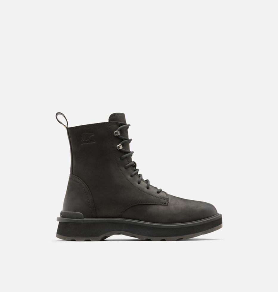 Sorel Switzerland Herren Hi-line Schnürstiefel Schwarz-jet