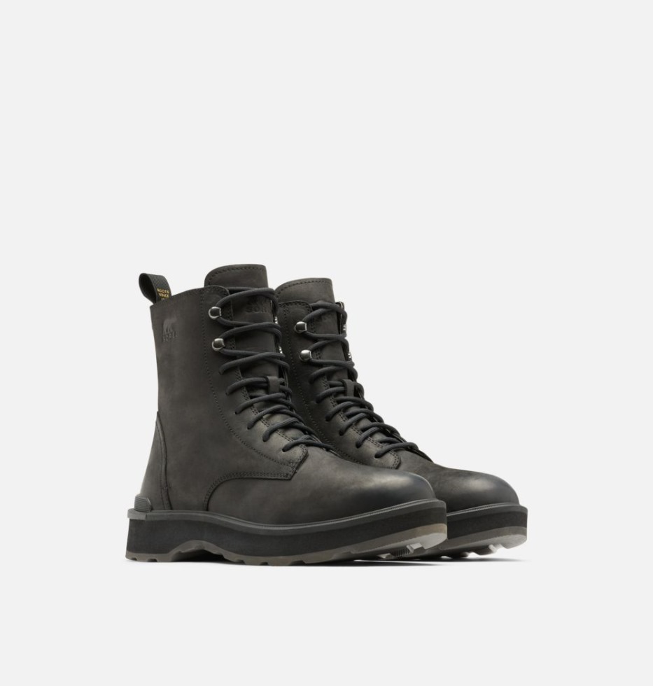 Sorel Switzerland Herren Hi-line Schnürstiefel Schwarz-jet