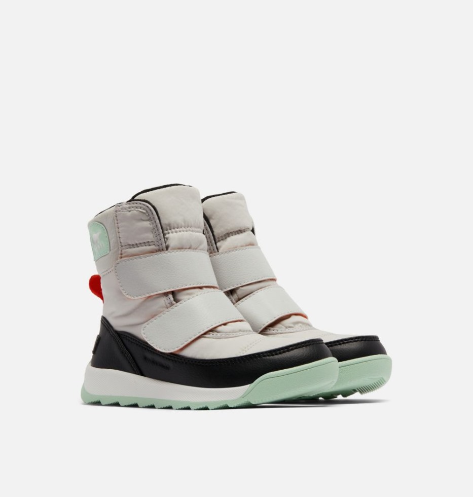 Sorel Switzerland Whitney Ii Riemenstiefel Für Kleinkinder In Mondsteinschwarz