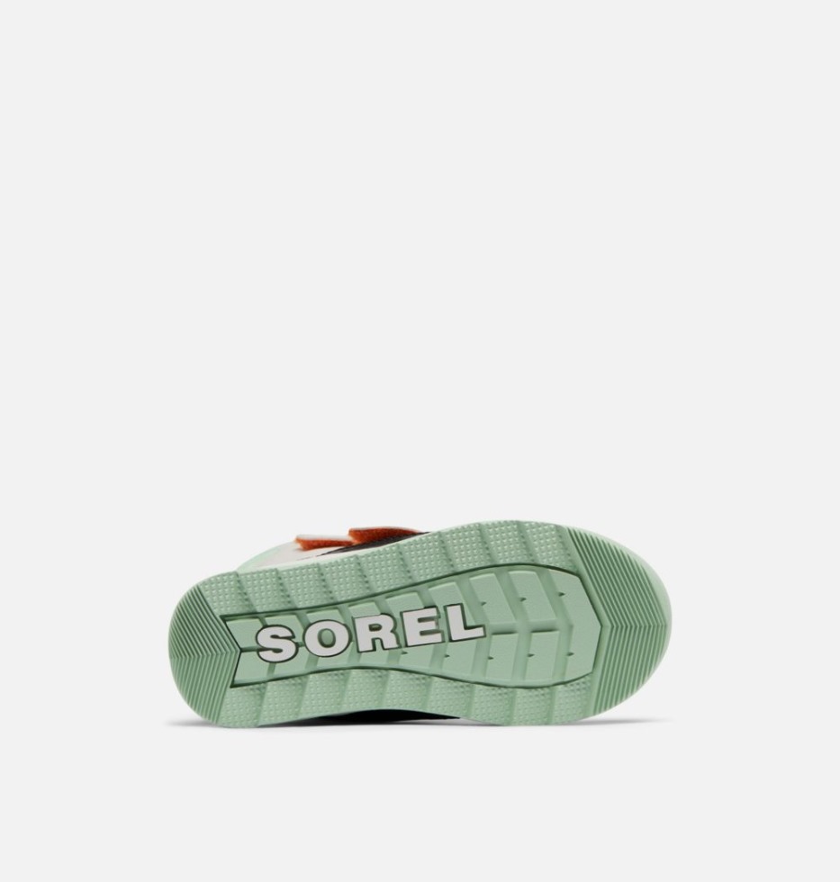 Sorel Switzerland Whitney Ii Riemenstiefel Für Kleinkinder In Mondsteinschwarz