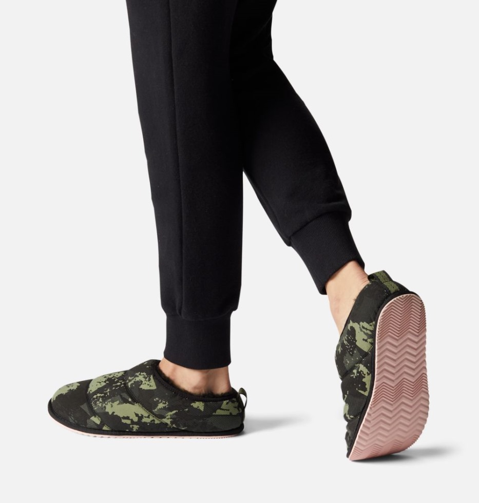 Sorel Switzerland Nori-black Damen Go Bodega Run Pantoffel