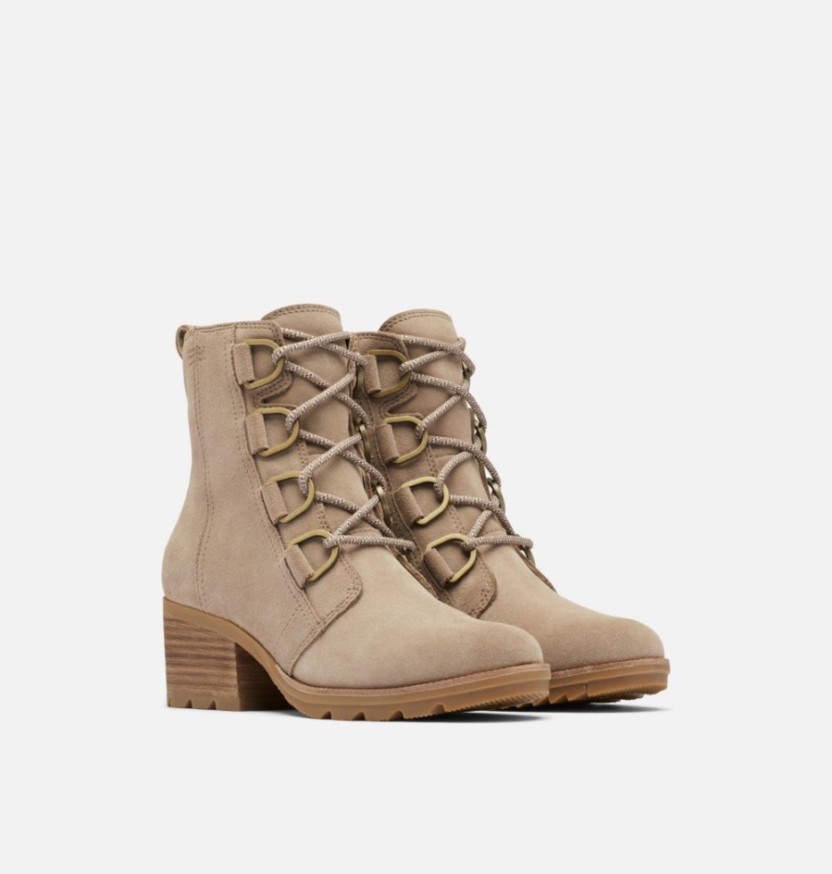 Sorel Switzerland Omega Taupe-rose Dust Kate Spitzenstiefelette Für Damen