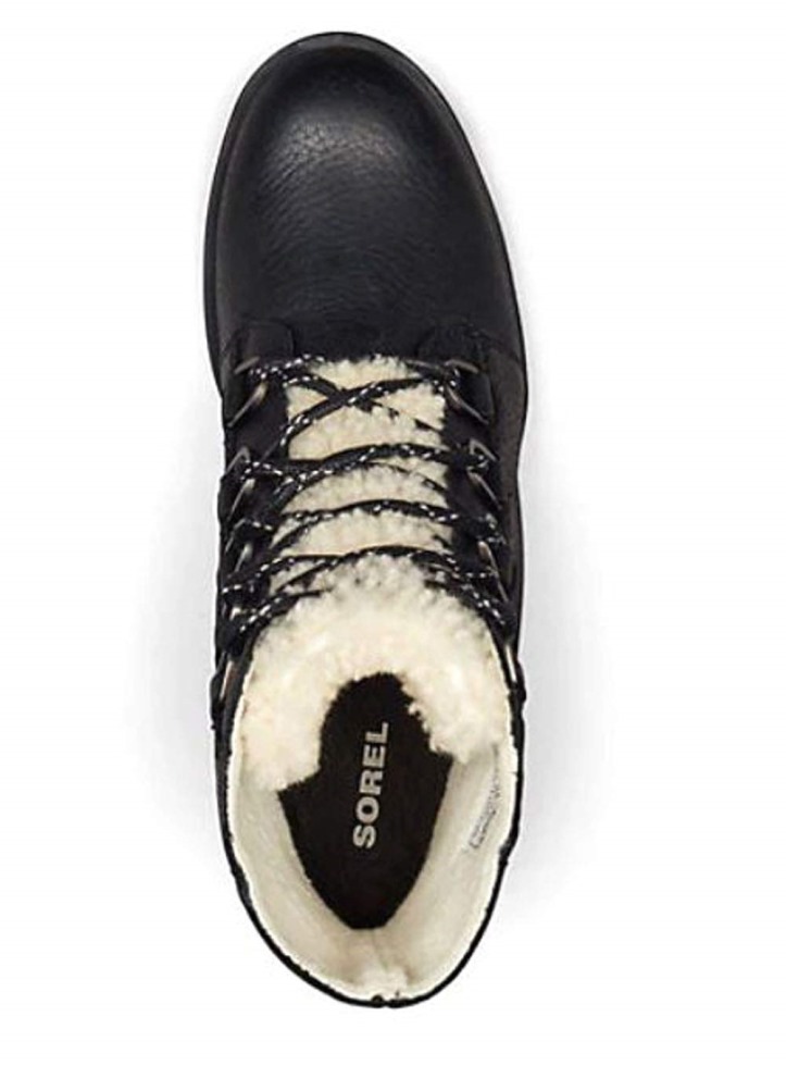 Sorel Switzerland Phoenix Short Lace Cosy 1877191010 Imperial Black Imper Black