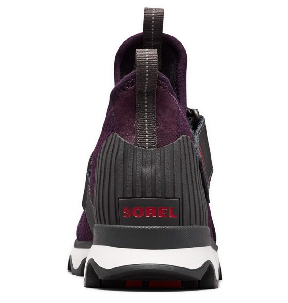Sorel Switzerland Kinetic Sneaker Sneaker Für Damen In Lila, Dunkle Pflaume