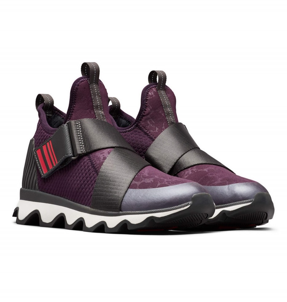 Sorel Switzerland Kinetic Sneaker Sneaker Für Damen In Lila, Dunkle Pflaume