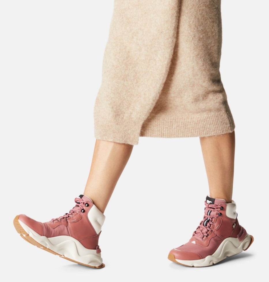 Sorel Switzerland Sandiger Lehm-natürlicher Kinetic Rnegd Conquest Lux Stiefel Für Damen