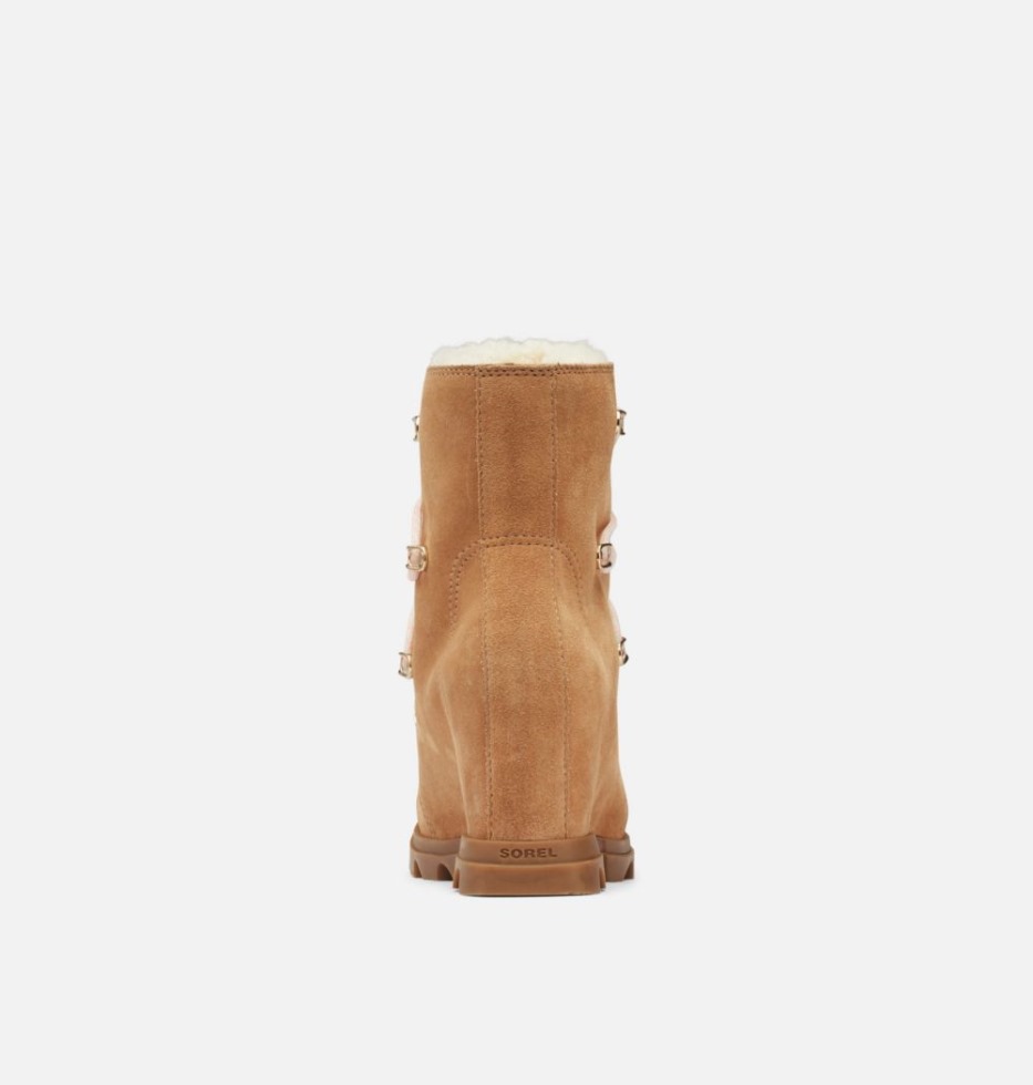 Sorel Switzerland Tawny Buff-gum 2 Joan Of Arctic Wedge Iii Kuscheliger Schnürstiefel Für Damen