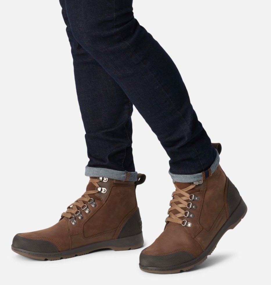 Sorel Switzerland Ankeny Ii Halbstiefel Für Herren In Tabakschwarz