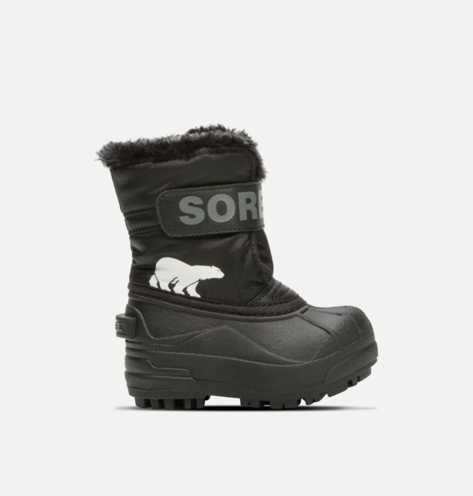 Sorel Switzerland Kleinkind Snow Commander Boot Black-charcoal
