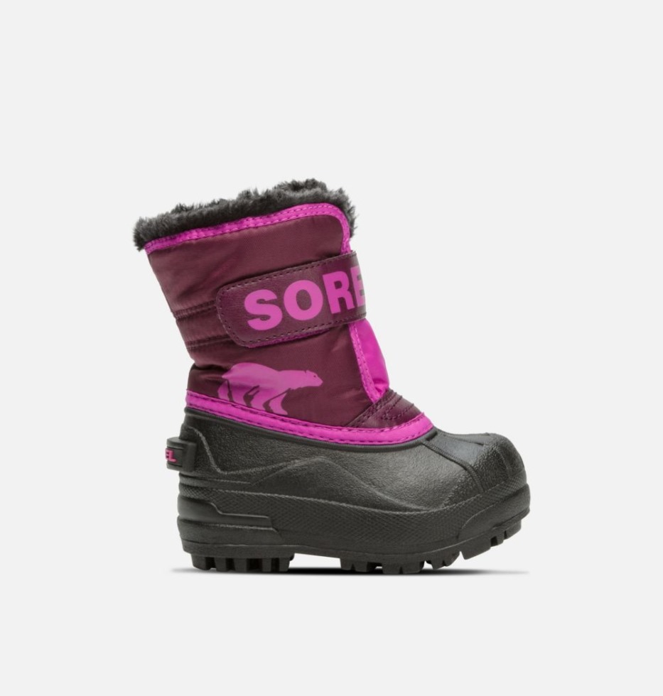 Sorel Switzerland Kleinkind Snow Commander Stiefel Lila Dahlia-groovy Pink