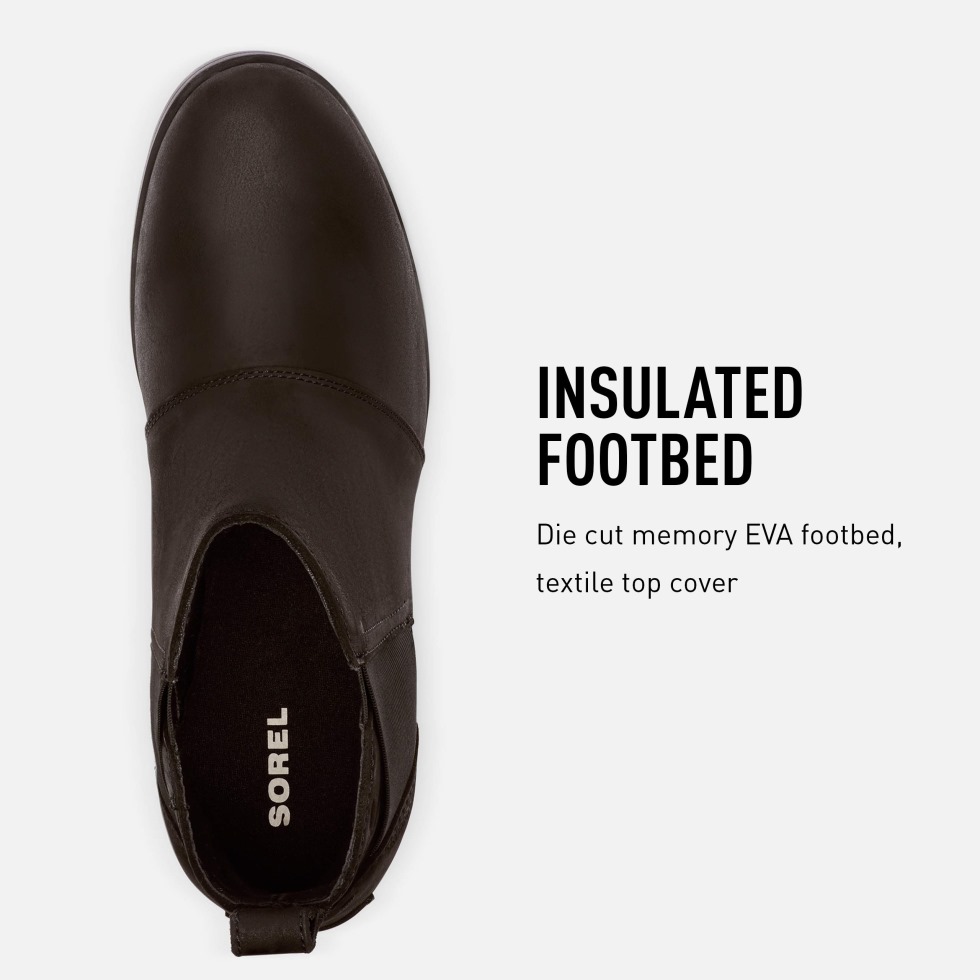 Sorel Schweiz Unisex Emelie Chelsea Schwarz