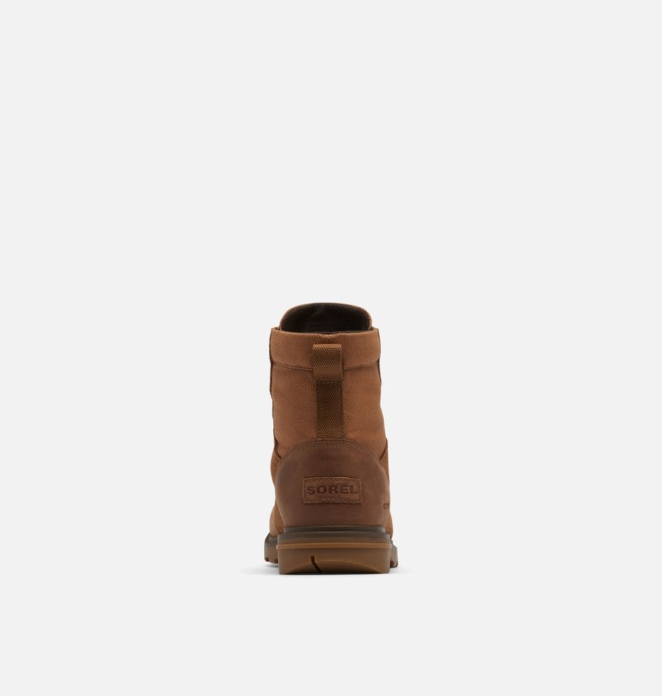 Sorel Switzerland Velvet Tan-Umber Carson Six Wasserdichter Herrenstiefel