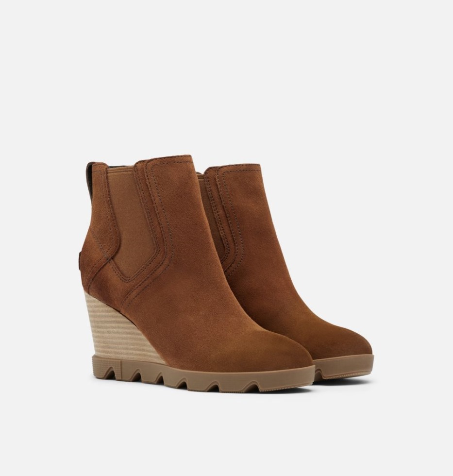 Sorel Switzerland Joan Uptown Chelsea Bootie Für Damen In Samtbraun