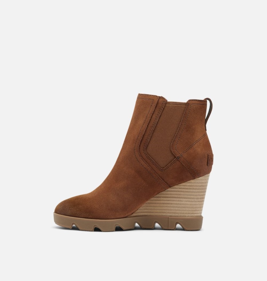 Sorel Switzerland Joan Uptown Chelsea Bootie Für Damen In Samtbraun