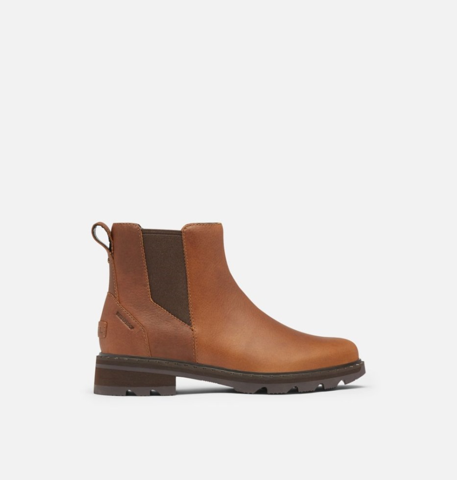 Sorel Switzerland Samt Tan Lennox Chelsea Bootie Für Damen