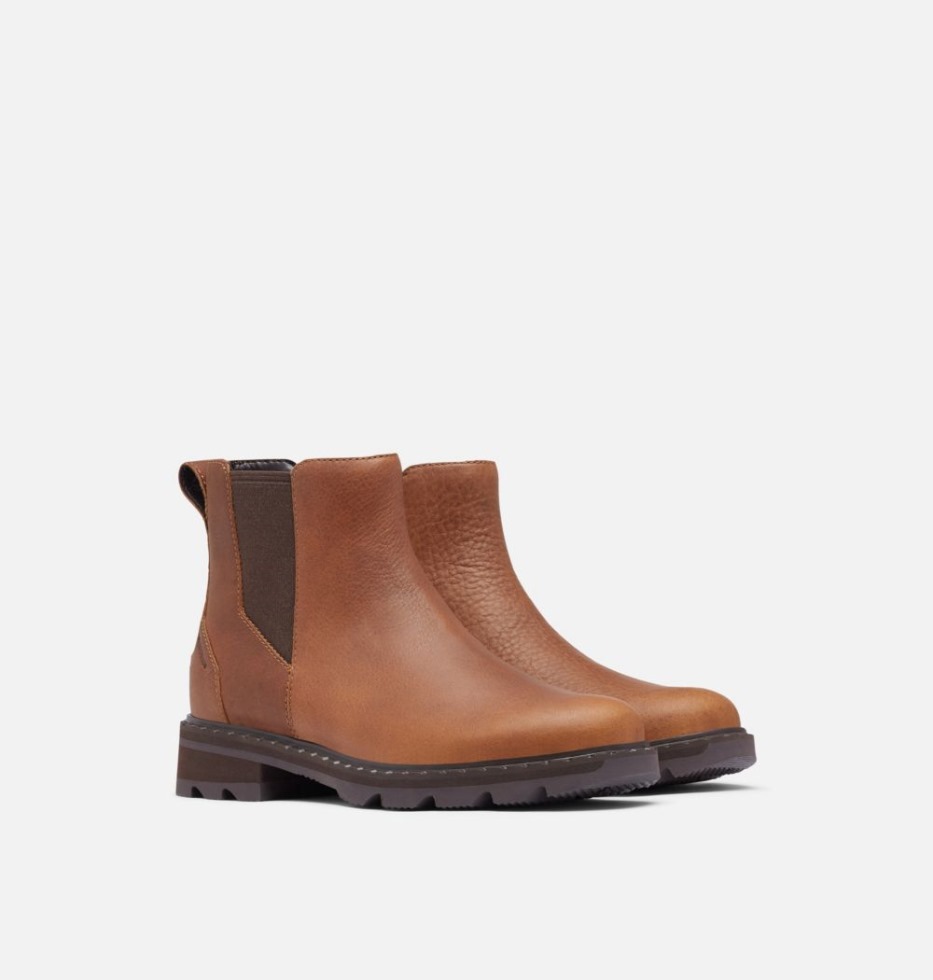 Sorel Switzerland Samt Tan Lennox Chelsea Bootie Für Damen