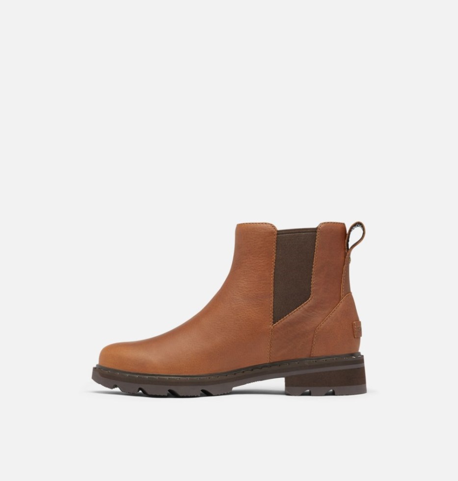 Sorel Switzerland Samt Tan Lennox Chelsea Bootie Für Damen