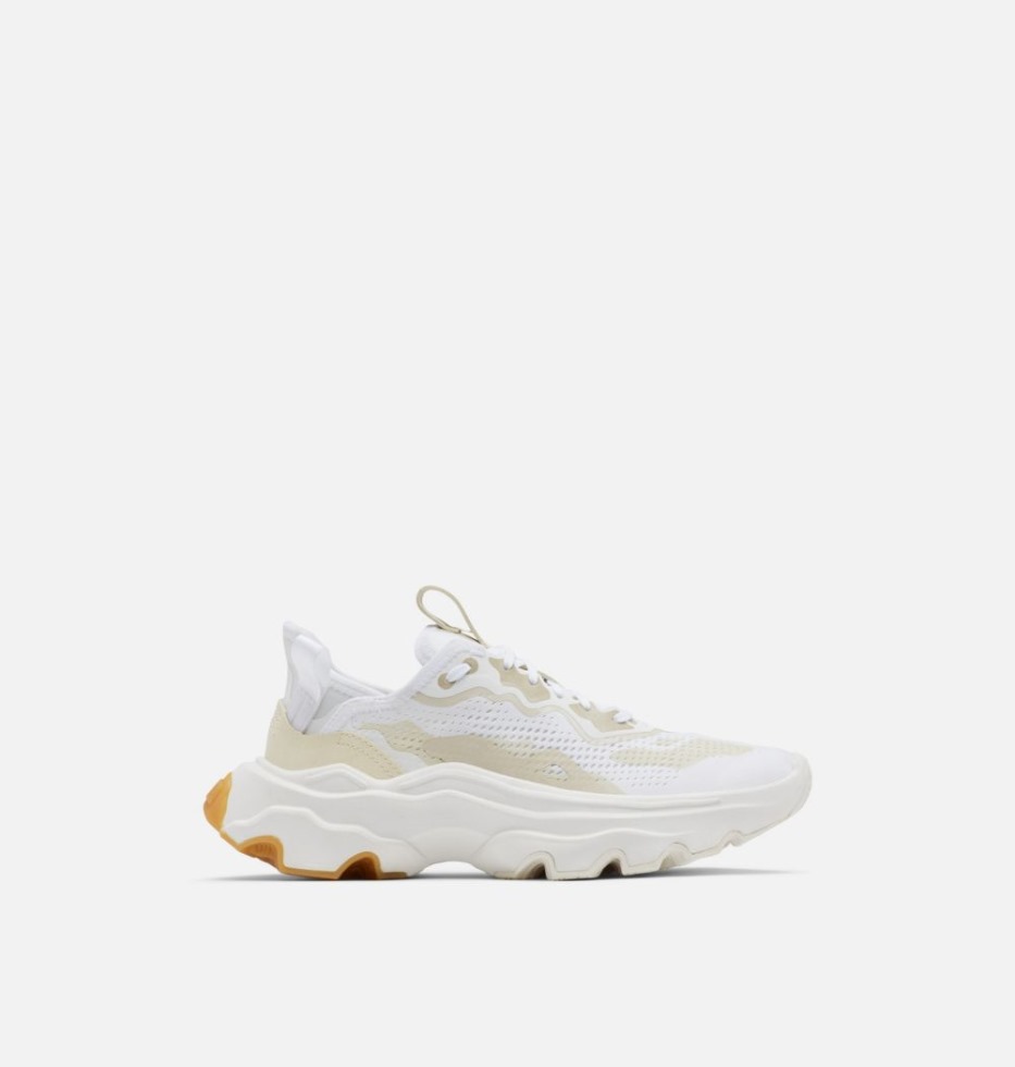 Sorel Switzerland Kinetic Breakthru Day Lace Sneaker Für Damen In Weißer Kreide