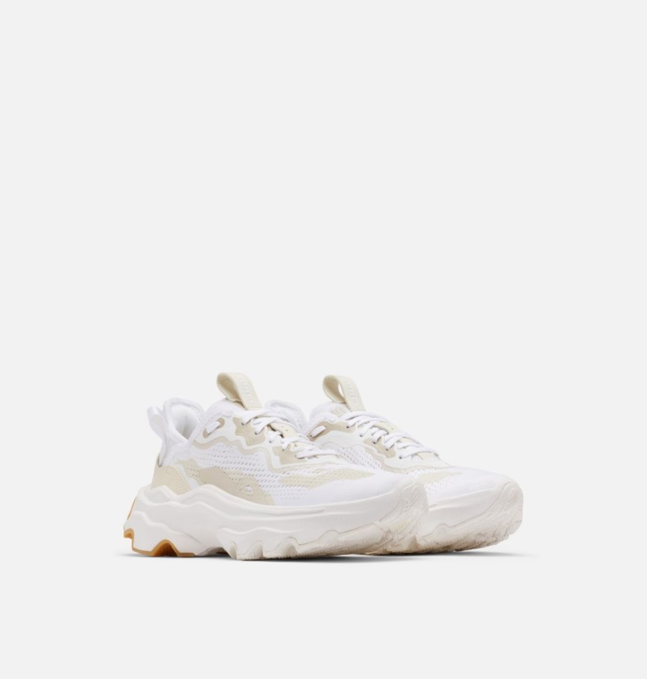 Sorel Switzerland Kinetic Breakthru Day Lace Sneaker Für Damen In Weißer Kreide