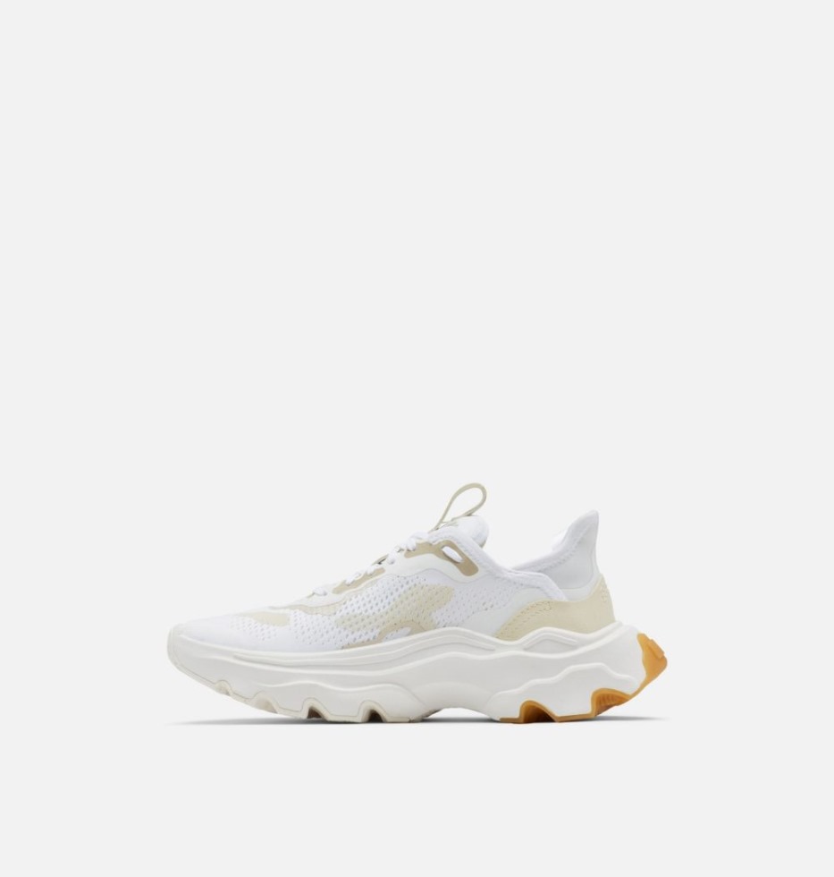 Sorel Switzerland Kinetic Breakthru Day Lace Sneaker Für Damen In Weißer Kreide