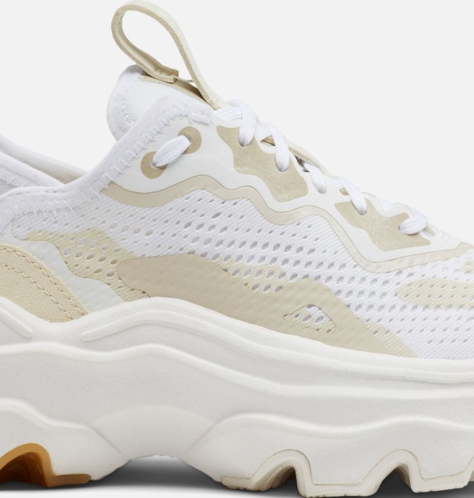 Sorel Switzerland Kinetic Breakthru Day Lace Sneaker Für Damen In Weißer Kreide