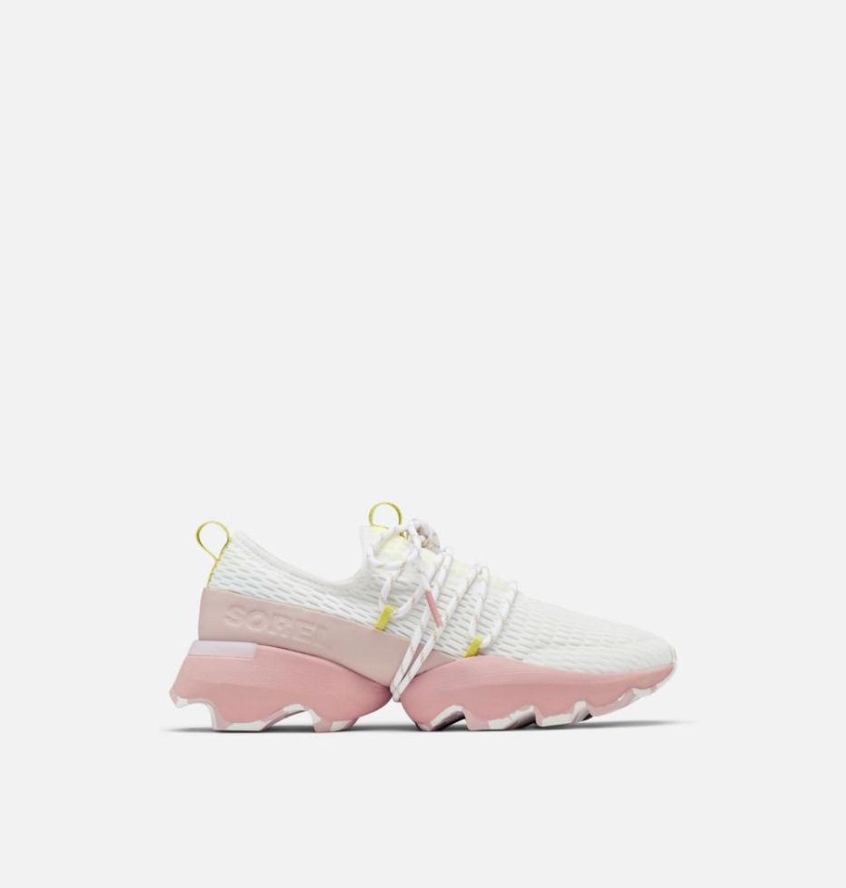 Sorel Switzerland White-eraser Pink Kinetic Impact Schnürsneaker Für Damen