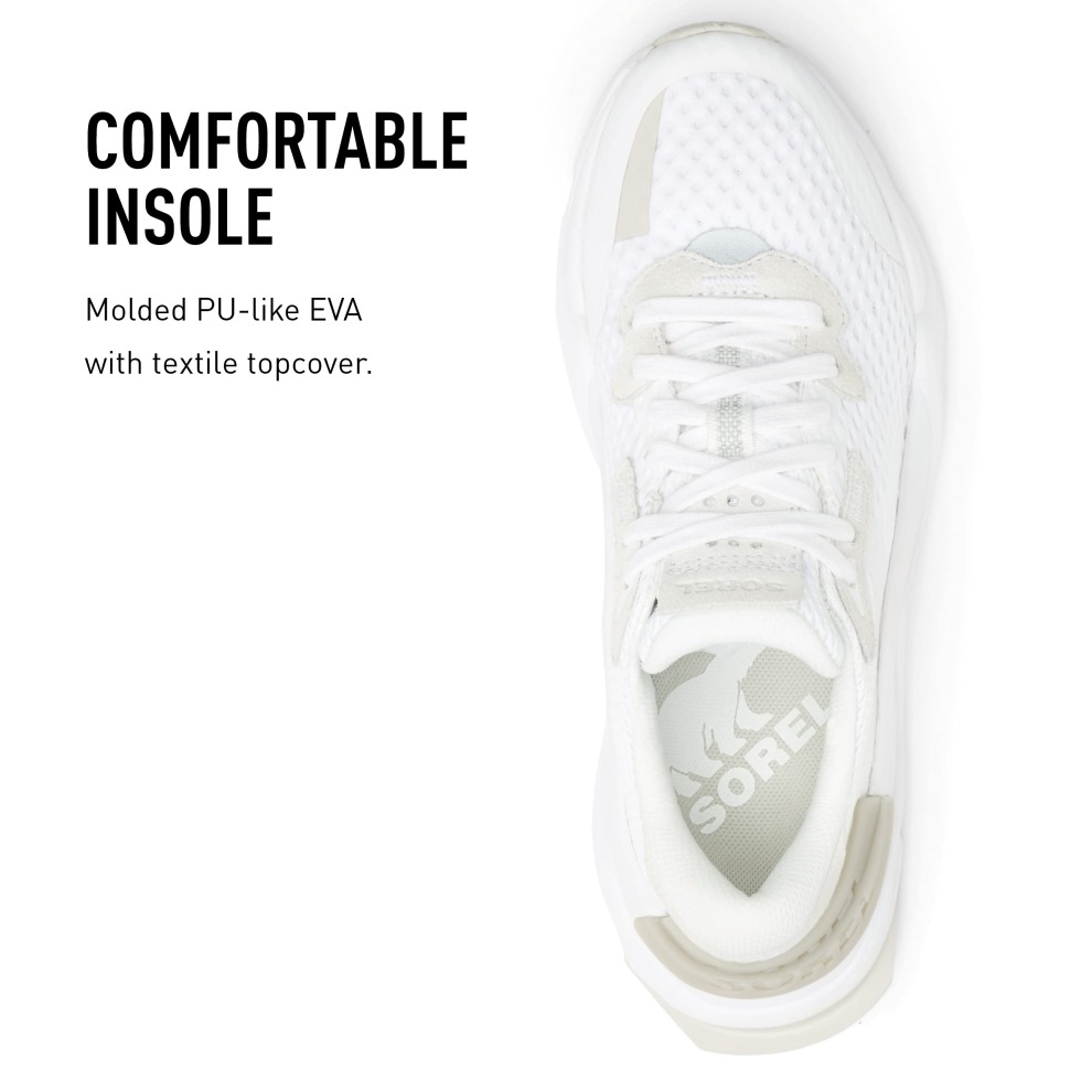 Sorel Schweiz White Light Dove Kinetic Rnegd Schnürschuhe Damen