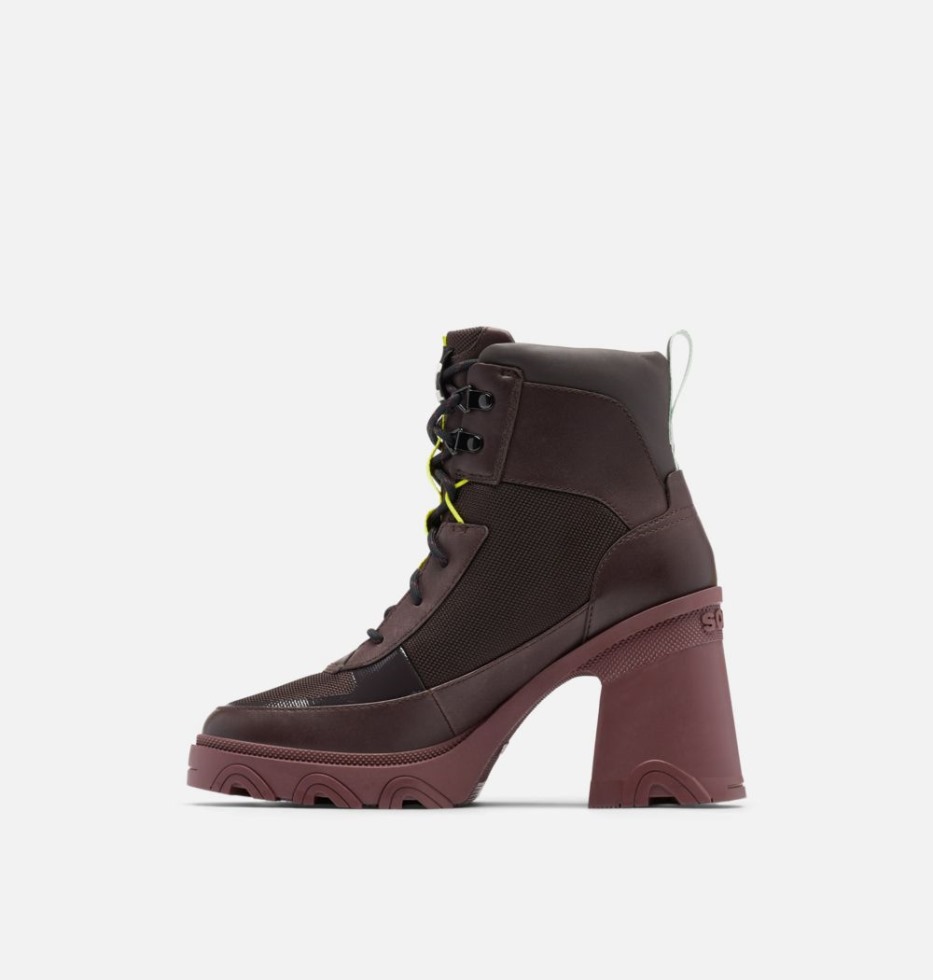 Sorel Switzerland Damen Brex Heel Lace Bootie New Cinder-sea Sprite