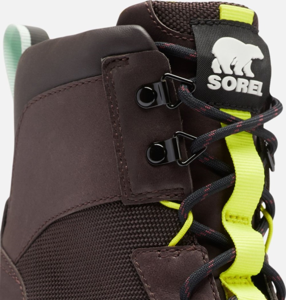 Sorel Switzerland Damen Brex Heel Lace Bootie New Cinder-sea Sprite