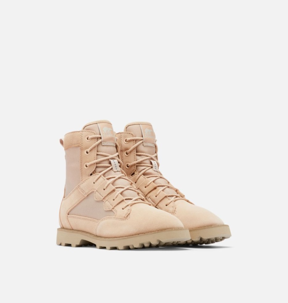 Sorel Switzerland Caribou Otm Bootie Für Damen Natural Tan-british Tan