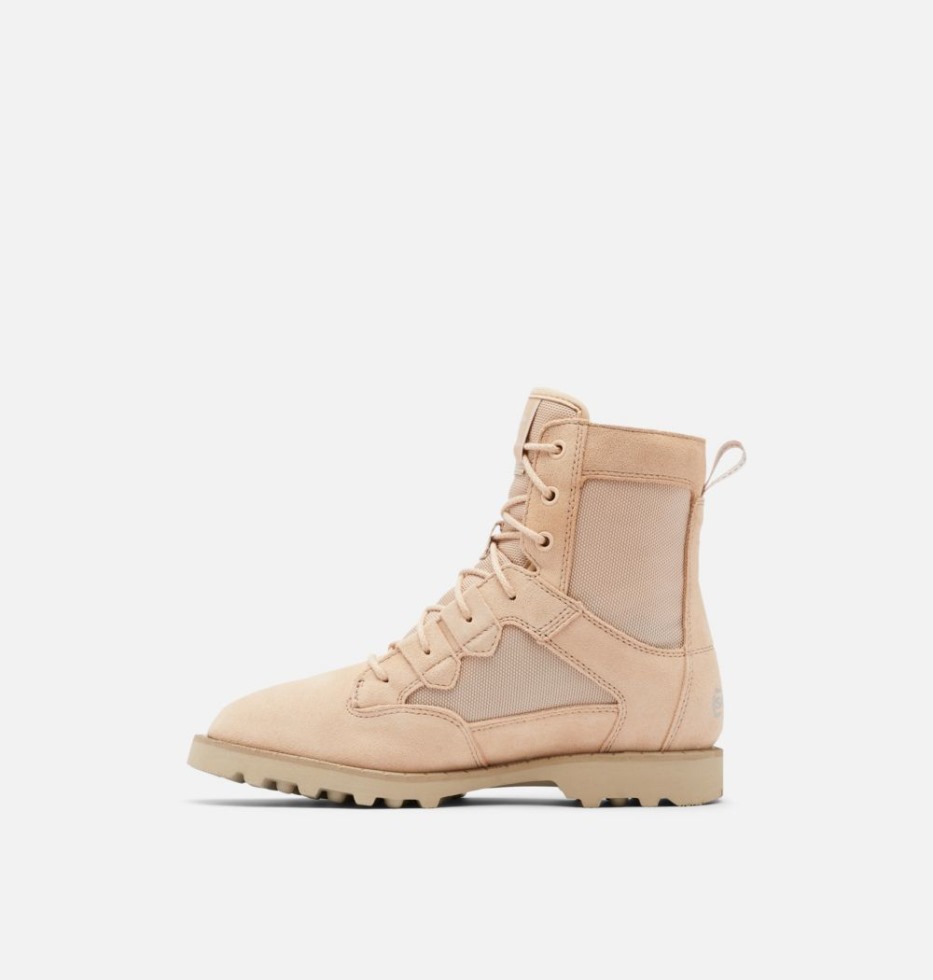 Sorel Switzerland Caribou Otm Bootie Für Damen Natural Tan-british Tan