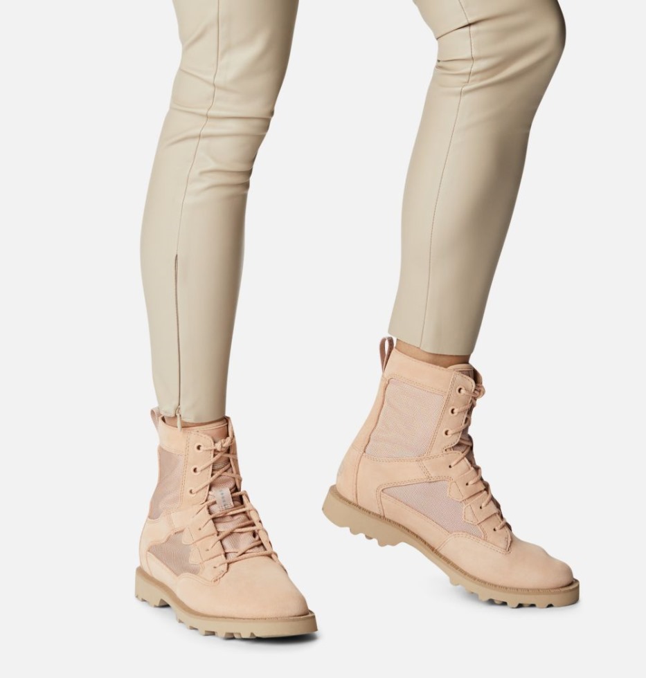 Sorel Switzerland Caribou Otm Bootie Für Damen Natural Tan-british Tan