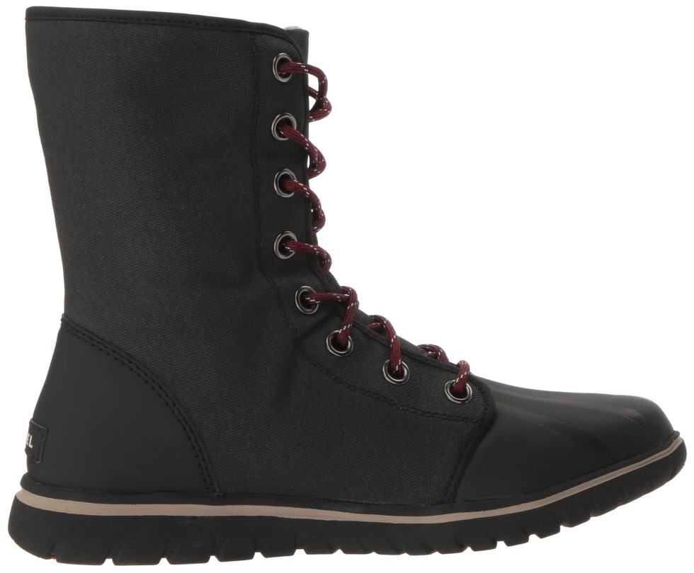 Sorel Switzerland Kuschelige 1964 Damen-hi-top-turnschuhe Schwarz