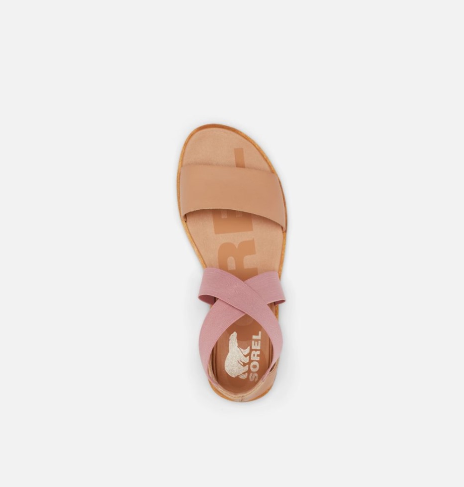 Sorel Switzerland Damen Ella Ii Sandale Ehrlich Beige-radiergummi Rosa