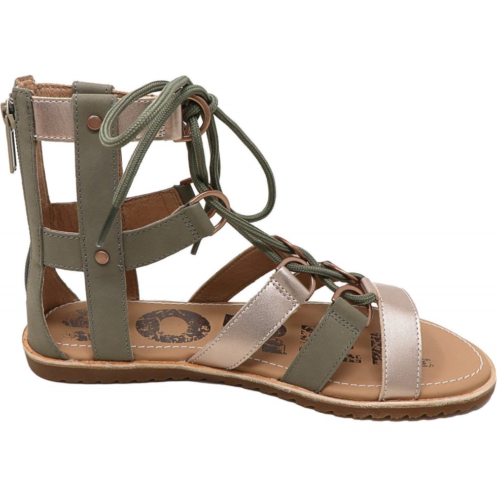Sorel Switzerland Ella Gladiator-Sandalen Zum Schnüren Für Damen Sage