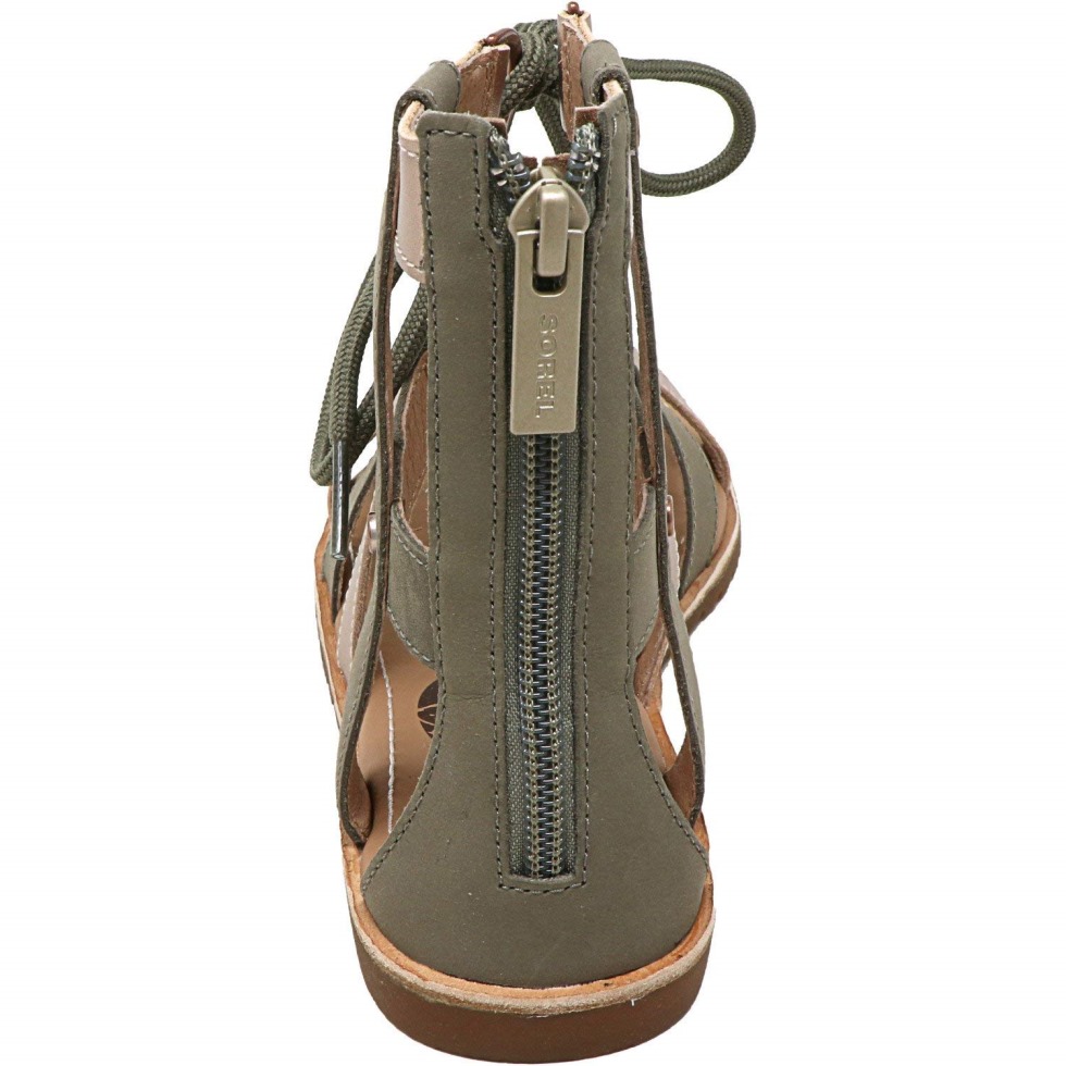 Sorel Switzerland Ella Gladiator-Sandalen Zum Schnüren Für Damen Sage