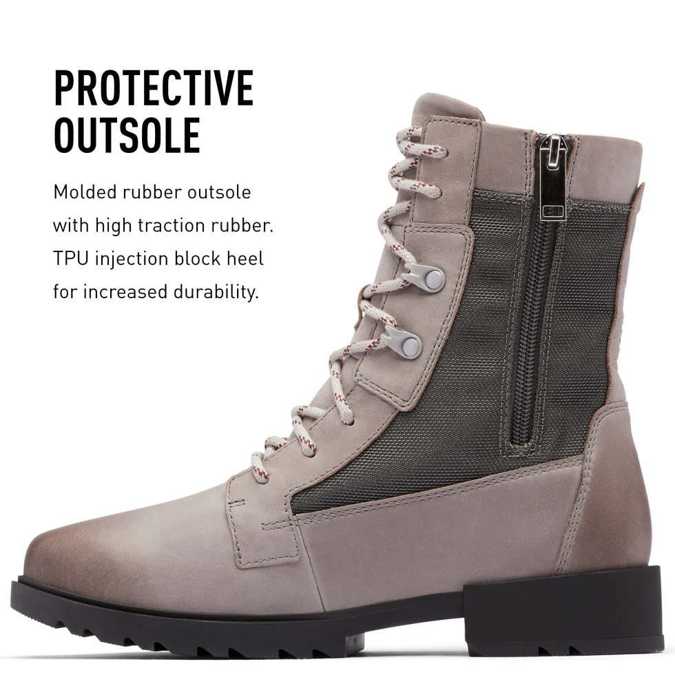 Sorel Switzerland Emelie Lace Boot Dark Moosschwarz Für Damen