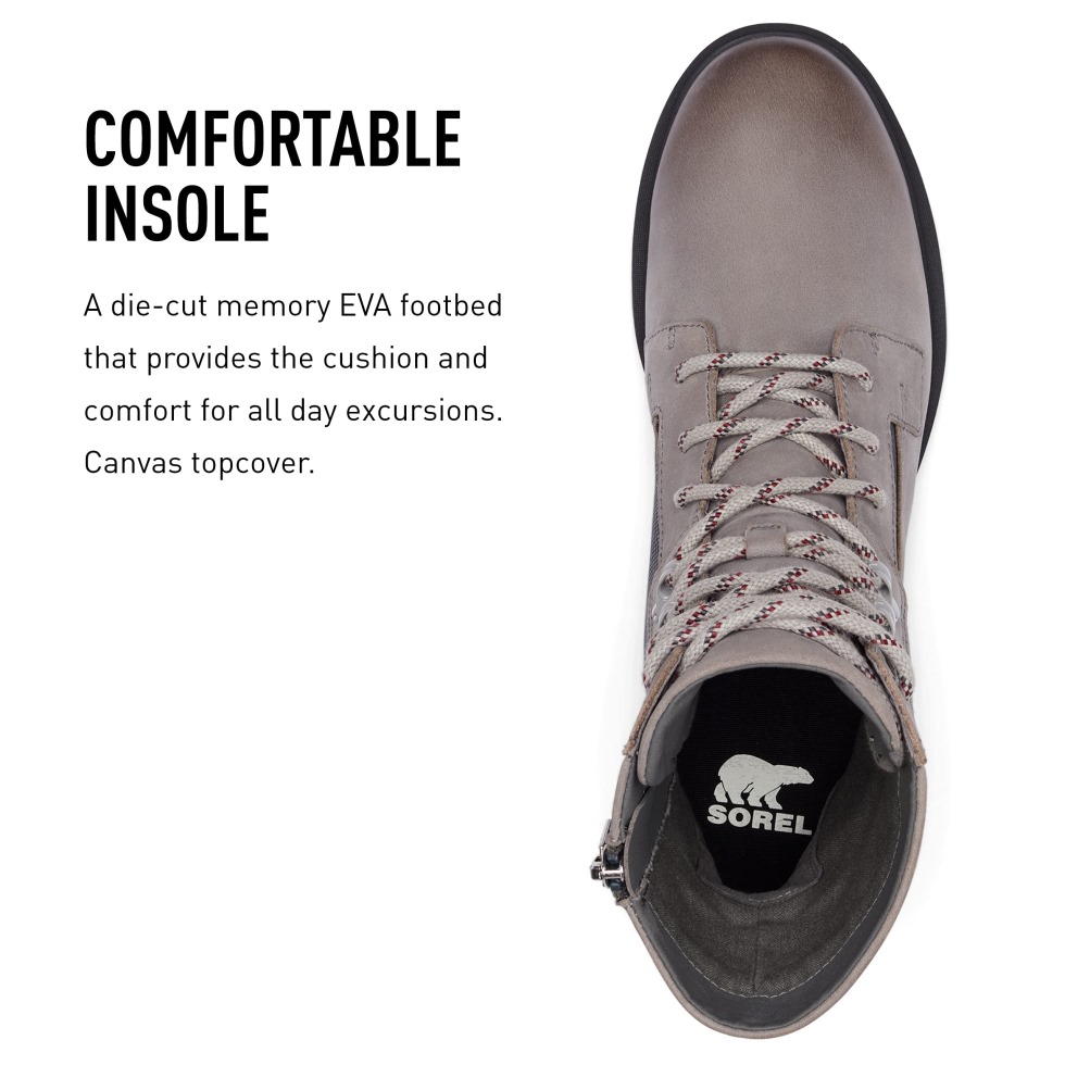 Sorel Switzerland Emelie Lace Boot Dark Moosschwarz Für Damen