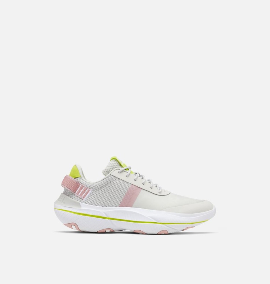 Sorel Switzerland Damen Explorer Blitz Freizeit Schnürsneaker Moonstone-white