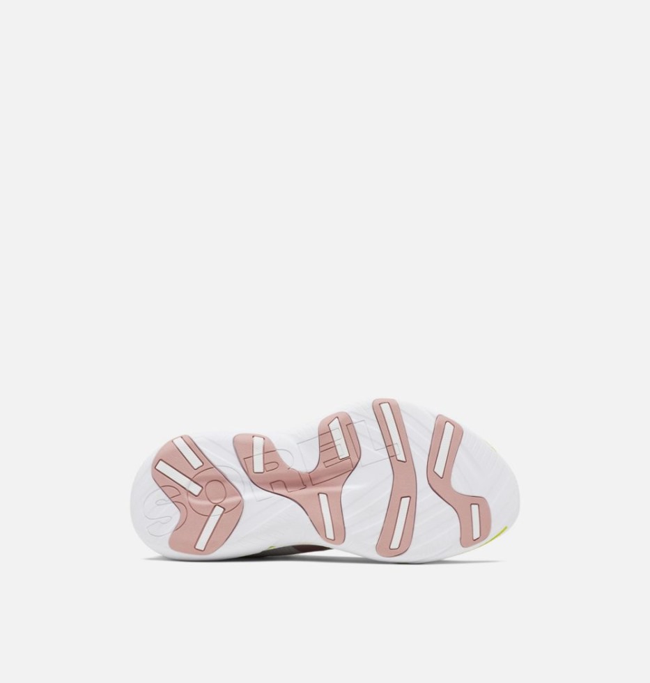 Sorel Switzerland Damen Explorer Blitz Freizeit Schnürsneaker Moonstone-white