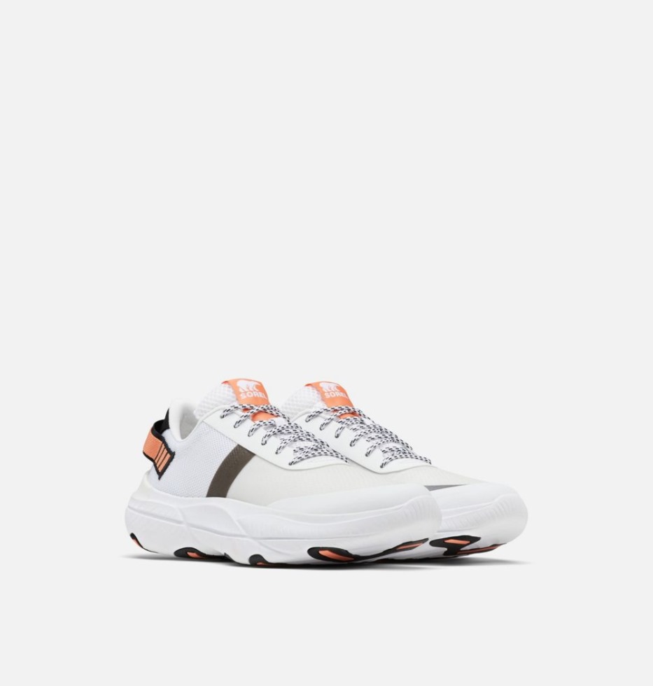 Sorel Switzerland Damen Explorer Blitz Freizeit Schnürsneaker Weiß-schwarz