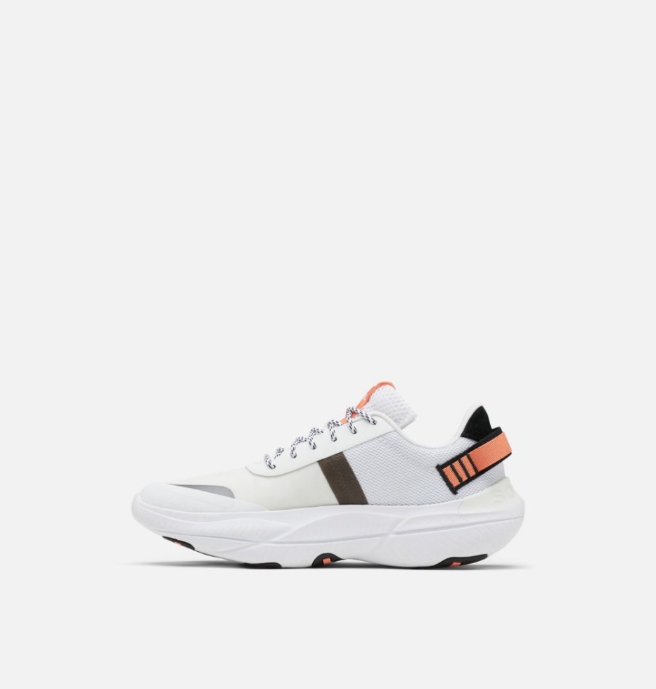 Sorel Switzerland Damen Explorer Blitz Freizeit Schnürsneaker Weiß-schwarz