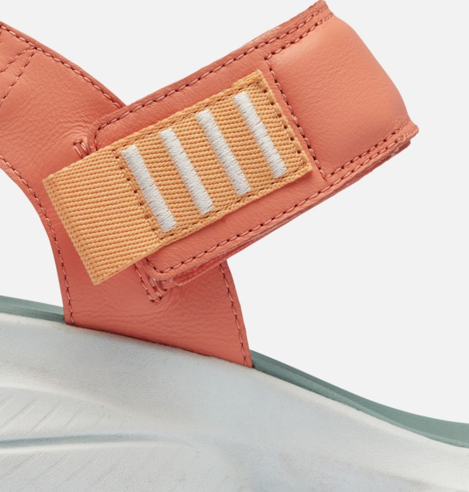 Sorel Switzerland Damen Explorer Blitz Stride Sportliche Sandale Paradiso Peach-sea Salt