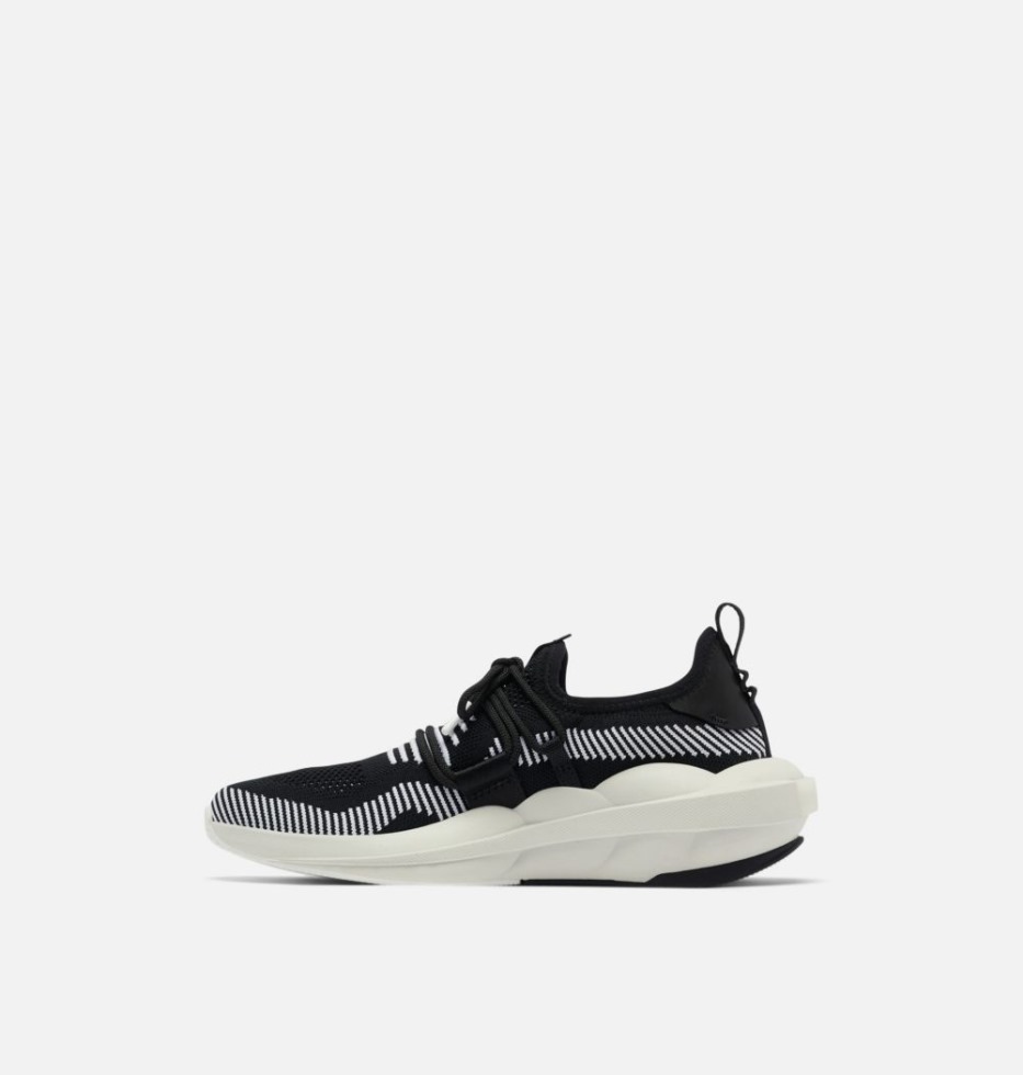 Sorel Switzerland Damen Explorer Defy Low Sneaker Schwarz-weiss