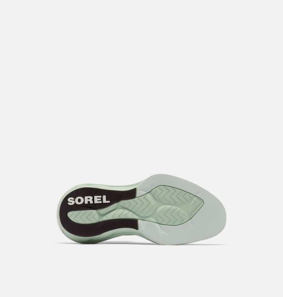 Sorel Switzerland Damen Explorer Defy Mid Sneaker Sea Salt-Sea Sprite
