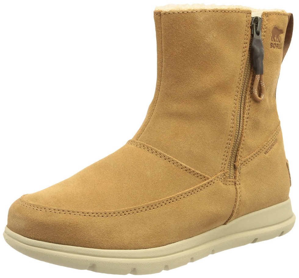 Sorel Switzerland Damen Explorer Zip' Schneestiefel Camel Brown